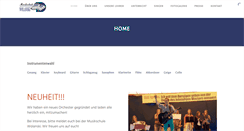 Desktop Screenshot of musikschule-wolanski.de