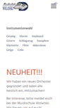 Mobile Screenshot of musikschule-wolanski.de